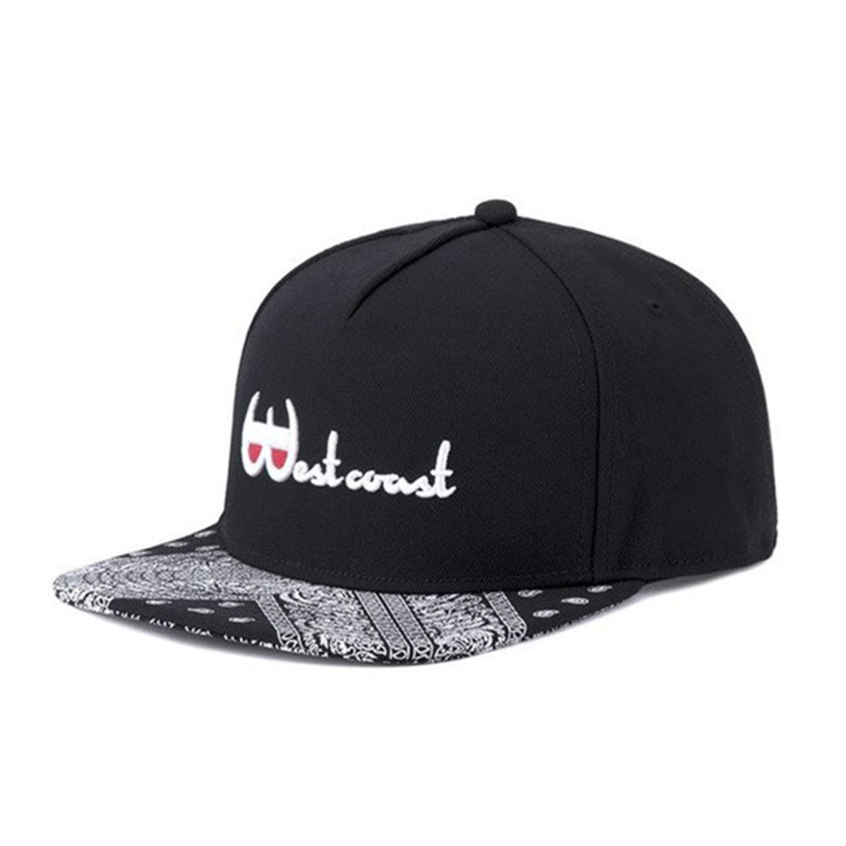 Snapback Hat Flat - ラグジュアリーワン ドントマーシーキャップ メンズ ハット フラットトップ ベースボールキャップ