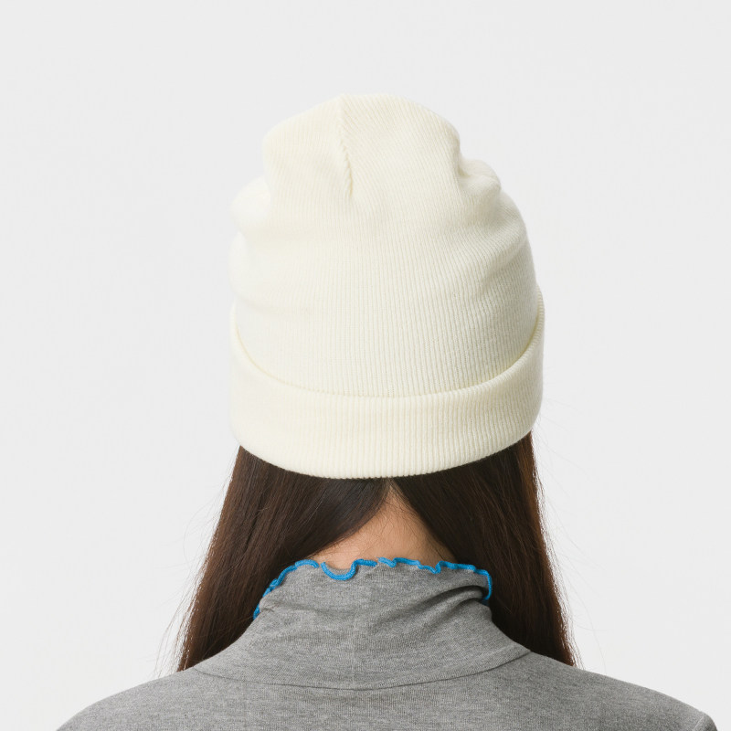 アディダス ビーニー KQ6682 アイボリーホワイト シル - Beanie Cuffed Knit のレビューと価格