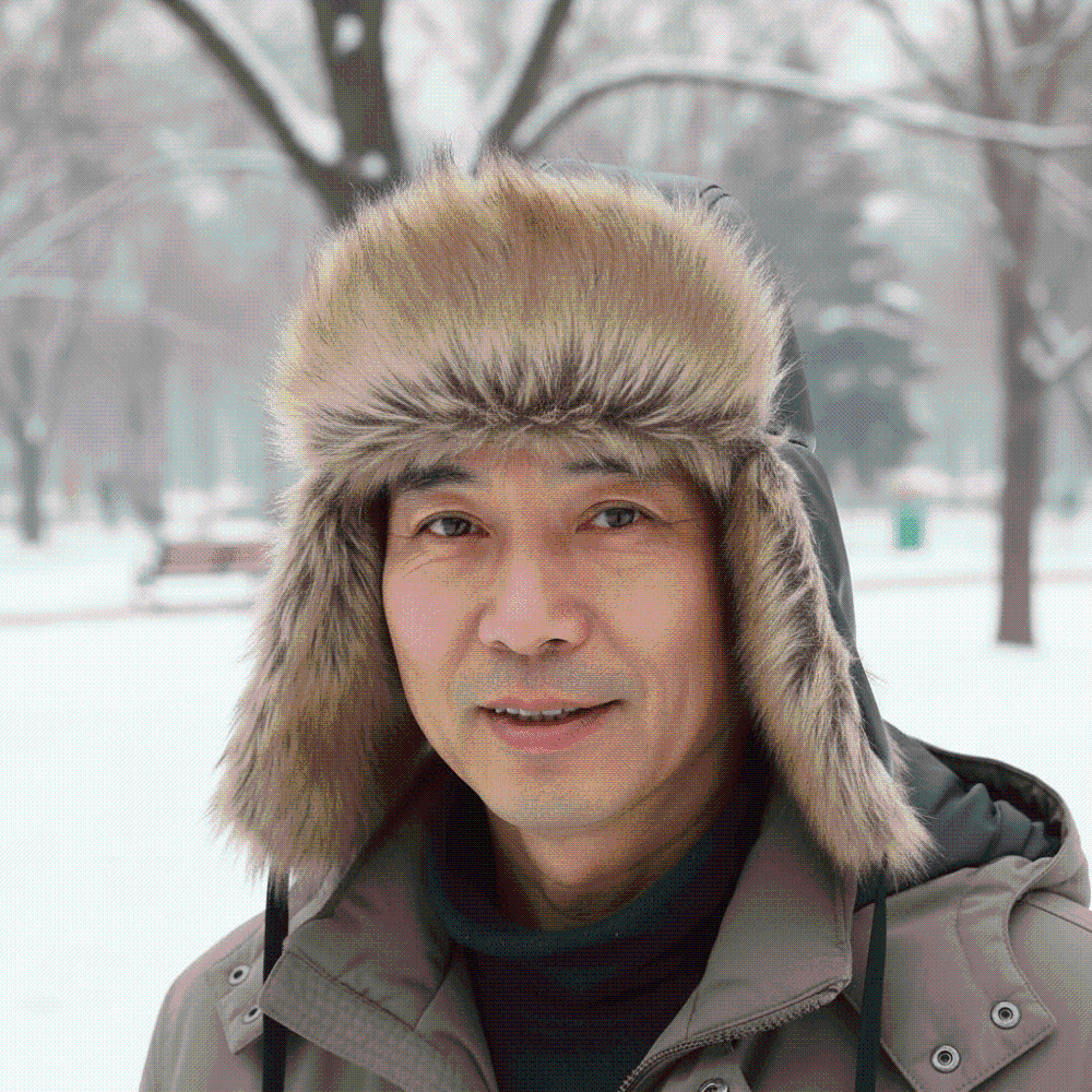 フェイクミンク素材のトラッパーハット、男性用、厚手で防風性が - Trapper Hat Ear Flap のレビューと価格