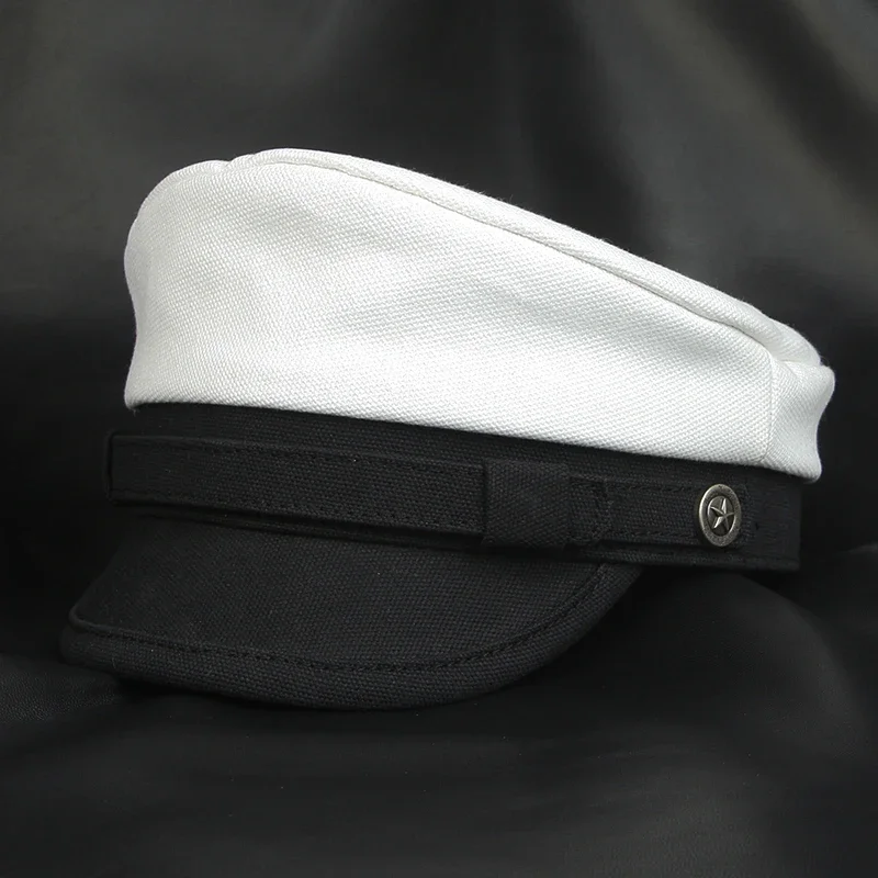 女性用セーラーキャップ,セーラーキャップ,ミリタリー,フラッ - Snapback Hat Flat のレビューと価格