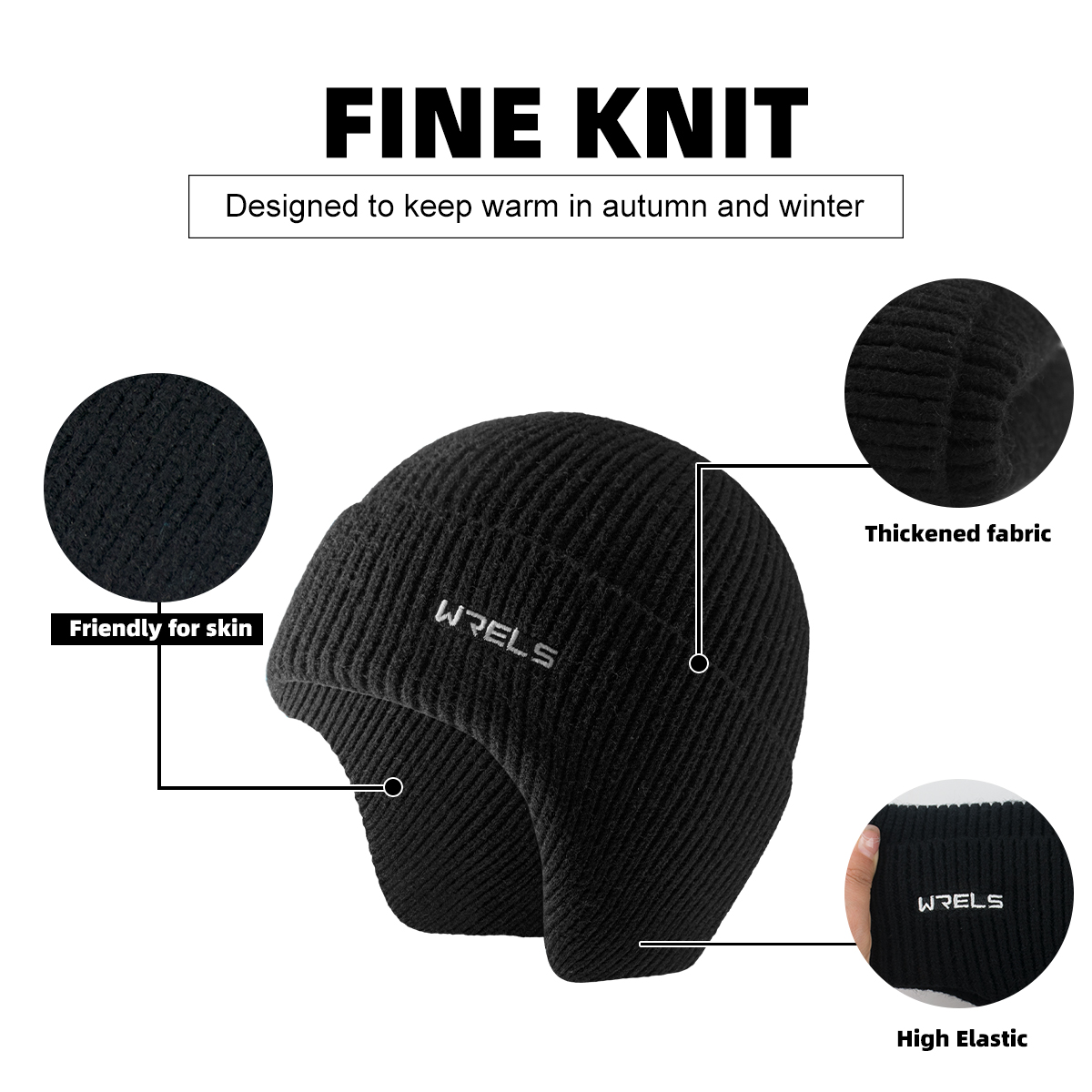 WRELS 冬用ヘルメットライナー イヤーマフ スカルキャッ - Skull Cap Helmet Liner のレビューと価格