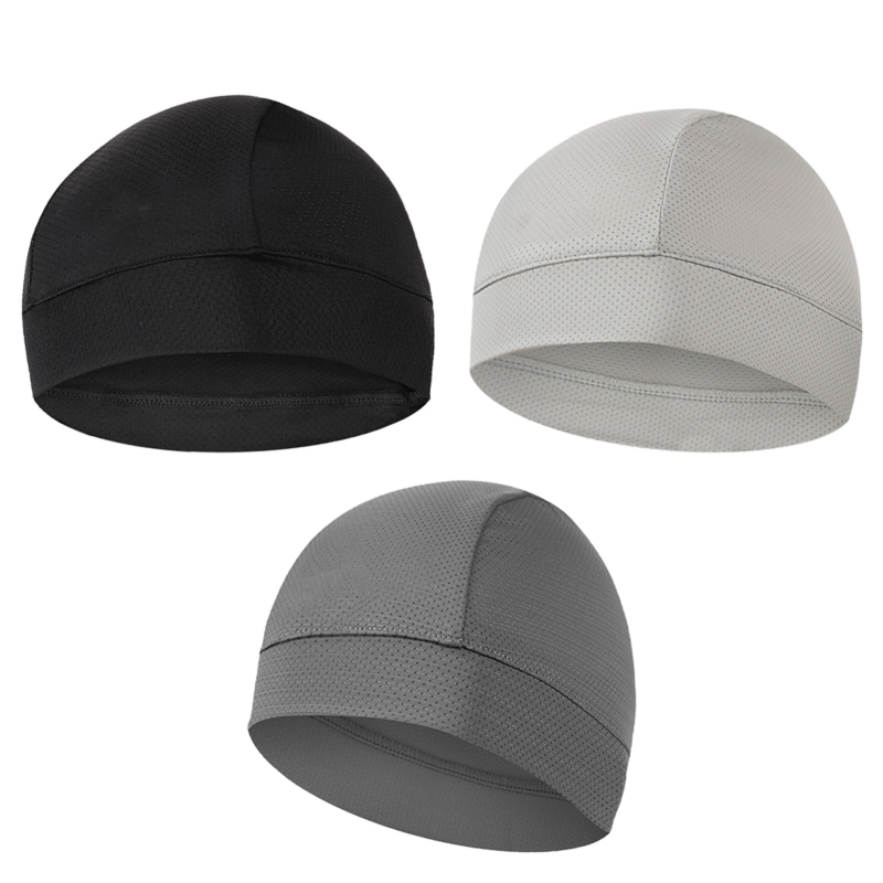 夏用速乾通気性メッシュビーニー スカルキャップ スポーツラン - Skull Cap Helmet Liner のレビューと価格